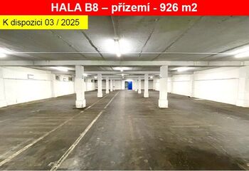 Pronájem skladovacích prostor 926 m², Praha 9 - Horní Počernice