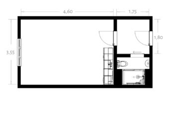 Prodej bytu 1+kk v družstevním vlastnictví 23 m², Havířov