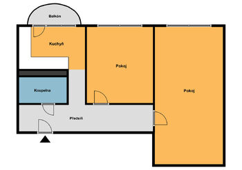 Prodej bytu 2+1 v osobním vlastnictví 62 m², Kladno