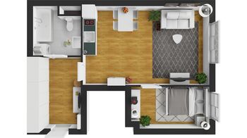 Prodej bytu 2+kk v osobním vlastnictví 48 m², Brandýs nad Labem-Stará Boleslav