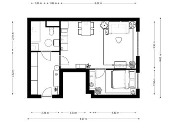 Prodej bytu 2+kk v osobním vlastnictví 48 m², Brandýs nad Labem-Stará Boleslav