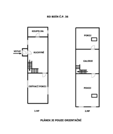 Prodej domu 64 m², Bdín