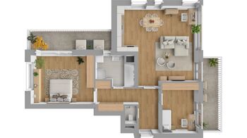 Prodej bytu 3+kk v osobním vlastnictví 93 m², Praha 9 - Kyje