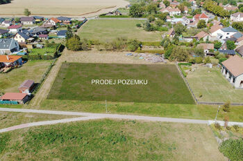 Pohled z výšky - Prodej pozemku 2583 m², Sruby 