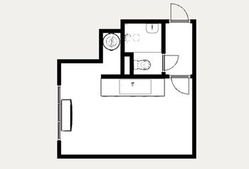 Pronájem bytu 1+kk v osobním vlastnictví 24 m², Louny