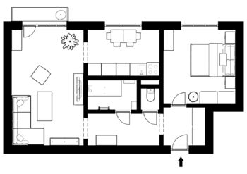 Prodej bytu 2+1 v družstevním vlastnictví 54 m², Jeseník