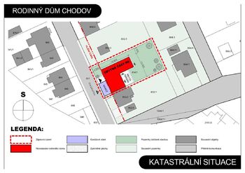 Prodej pozemku 757 m², Praha 4 - Chodov