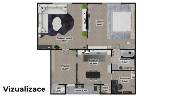 Prodej bytu 3+kk v osobním vlastnictví 96 m², Ostrava