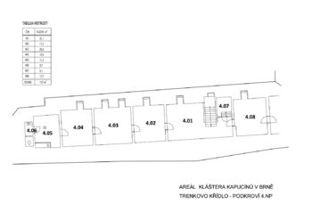 Pronájem kancelářských prostor 122 m², Brno