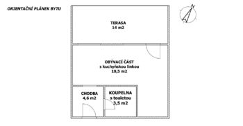 Prodej bytu 1+kk v osobním vlastnictví 41 m², Kladno