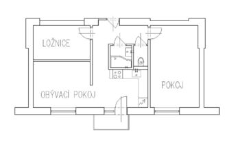 Prodej bytu 2+kk v osobním vlastnictví 50 m², Mokrá-Horákov