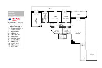 Prodej bytu 4+kk v osobním vlastnictví 110 m², Karlovy Vary