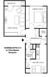 Prodej bytu 2+1 v osobním vlastnictví 51 m², Šumperk