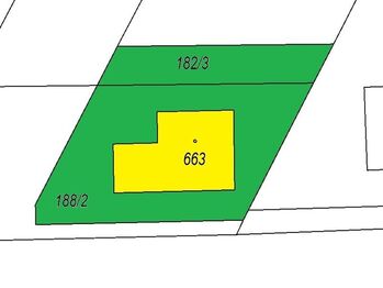 Snímek mapy - Pronájem domu 200 m², Lány