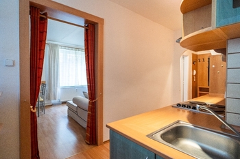 Kuchyň - Prodej bytu 2+1 v osobním vlastnictví 64 m², Janské Lázně