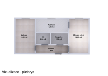 Prodej bytu 2+1 v osobním vlastnictví 50 m², Praha 9 - Libeň