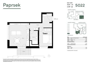 Prodej bytu 2+kk v osobním vlastnictví 55 m², Praha 5 - Stodůlky