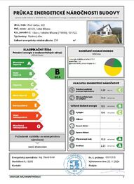 Dům je nízkoenergetický - B - Prodej domu 240 m², Velké Březno