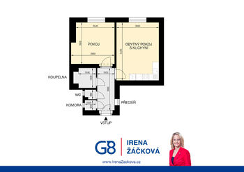 Prodej bytu 2+kk v osobním vlastnictví 52 m², Praha 7 - Holešovice