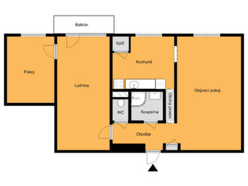 Prodej bytu 3+1 v družstevním vlastnictví 61 m², Teplice