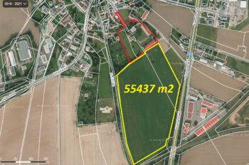 Prodej pozemku 11117 m², Hradec Králové