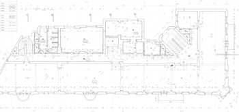 půdorys 2. NP - Prodej nájemního domu 1250 m², Bílina