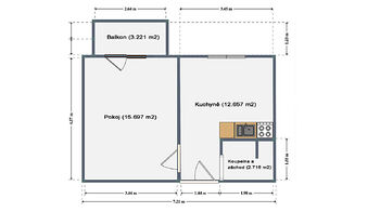 Prodej bytu 1+1 v osobním vlastnictví 30 m², Brno