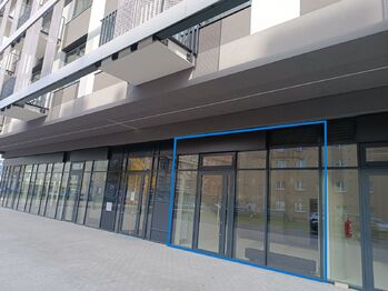 Vstup 1 - Pronájem obchodních prostor 39 m², Praha 9 - Vysočany