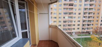 Zasklená lodžie - Pronájem bytu 2+1 v družstevním vlastnictví 52 m², Vyškov