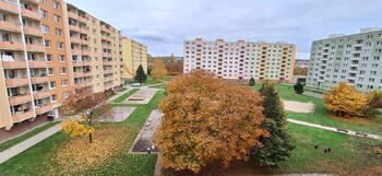 Výhled z lodžie - Pronájem bytu 2+1 v družstevním vlastnictví 52 m², Vyškov