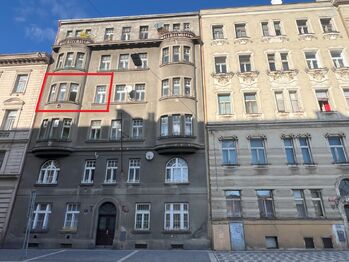 Pronájem bytu 2+1 v osobním vlastnictví 76 m², Praha 5 - Smíchov