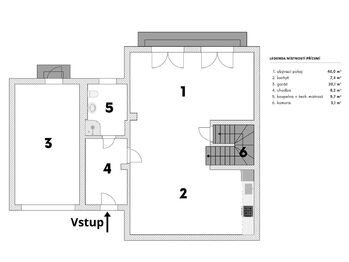 Pronájem kancelářských prostor 188 m², Praha 8 - Dolní Chabry