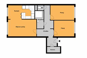 Pronájem bytu 3+kk v osobním vlastnictví 70 m², Praha 10 - Strašnice