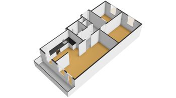 Prodej bytu 3+kk v osobním vlastnictví 62 m², Vroutek