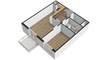 Pronájem bytu 2+kk v osobním vlastnictví 58 m², České Budějovice