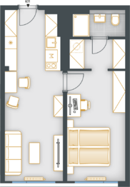 Prodej bytu 2+kk v osobním vlastnictví 48 m², Praha 4 - Chodov