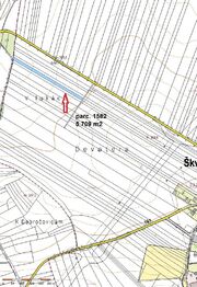 parcc 1562_katastrální mapa - Prodej pozemku 17140 m², Škvorec