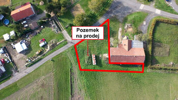 Prodej pozemku 851 m², Krabčice