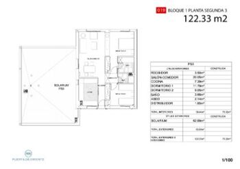 Prodej bytu 3+1 v osobním vlastnictví 60 m², Playas de Vera