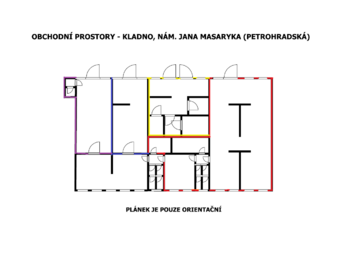 Prodej obchodních prostor 288 m², Kladno