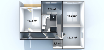 Prodej bytu 3+1 v osobním vlastnictví 73 m², Olomouc