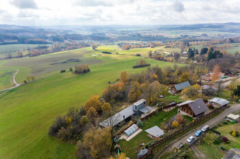 Letecký pohled - Prodej domu 267 m², Lipnice nad Sázavou