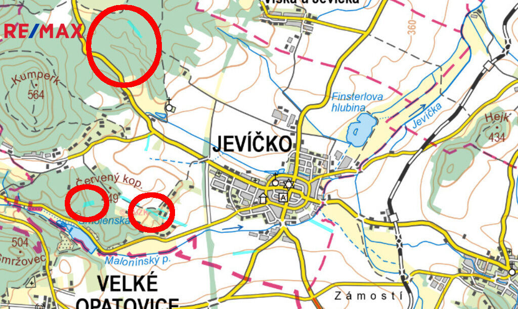 Prodej pozemku, 24771 m2, Jevíčko