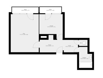 Pronájem bytu 1+1 v osobním vlastnictví 41 m², Příbram