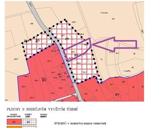 Prodej pozemku 2190 m², Podhořany u Ronova