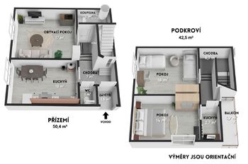 Prodej domu 93 m², Zvěřínek