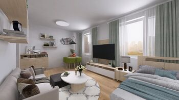 Prodej bytu 1+kk v osobním vlastnictví 32 m², Praha 6 - Řepy