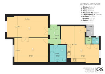 Pronájem bytu 3+kk v osobním vlastnictví 97 m², Praha 6 - Bubeneč