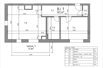 Pronájem bytu 2+kk v osobním vlastnictví 65 m², Plzeň