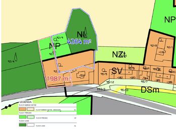 Prodej pozemku 1987 m², Kropáčova Vrutice